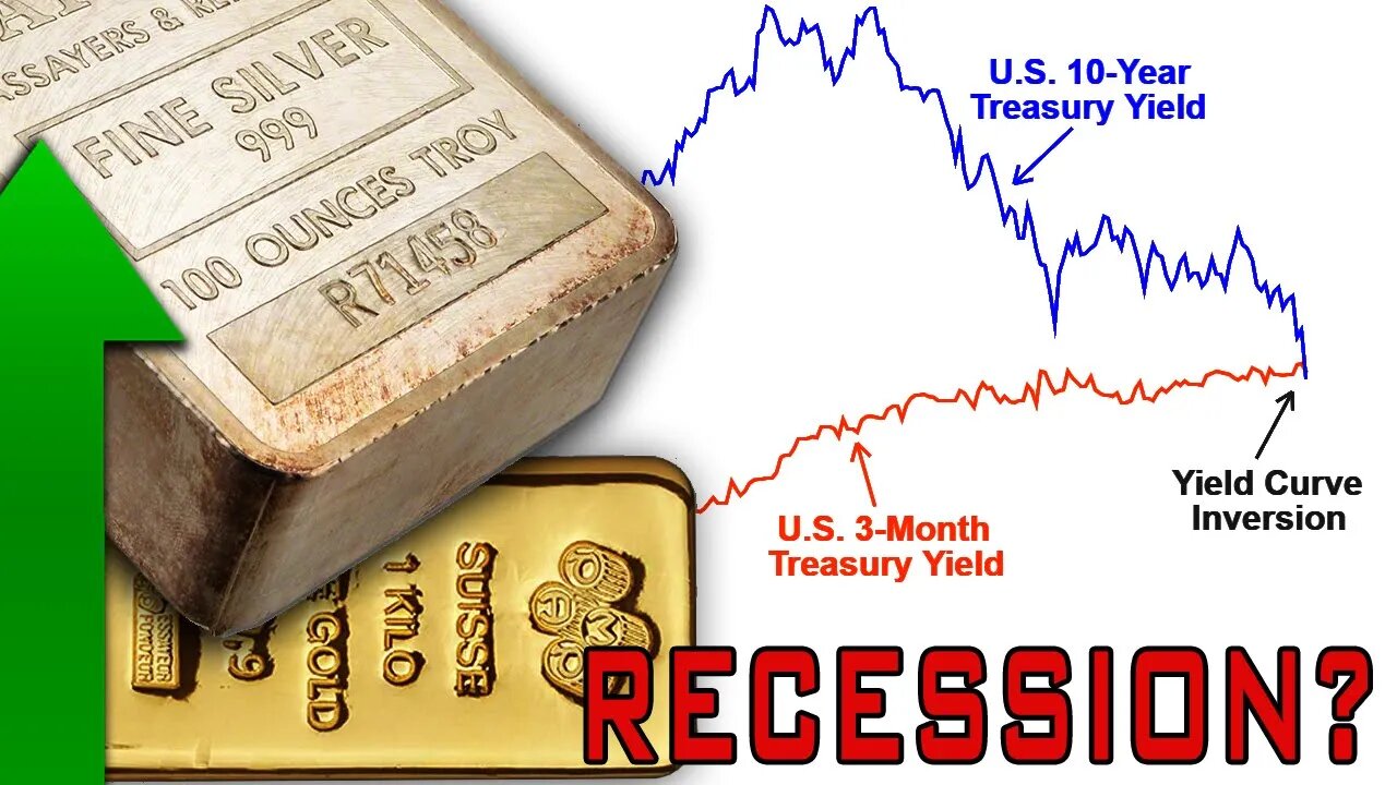 Bond Yield Curve Inversion Fears Sends Gold & Silver Prices Up!