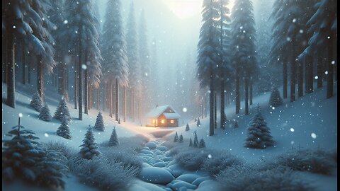 Escape to Snowy Serenity: Relaxing Blizzard Soundscape ❄️