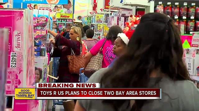 Toys "R" Us plans to close two Bay Area stores