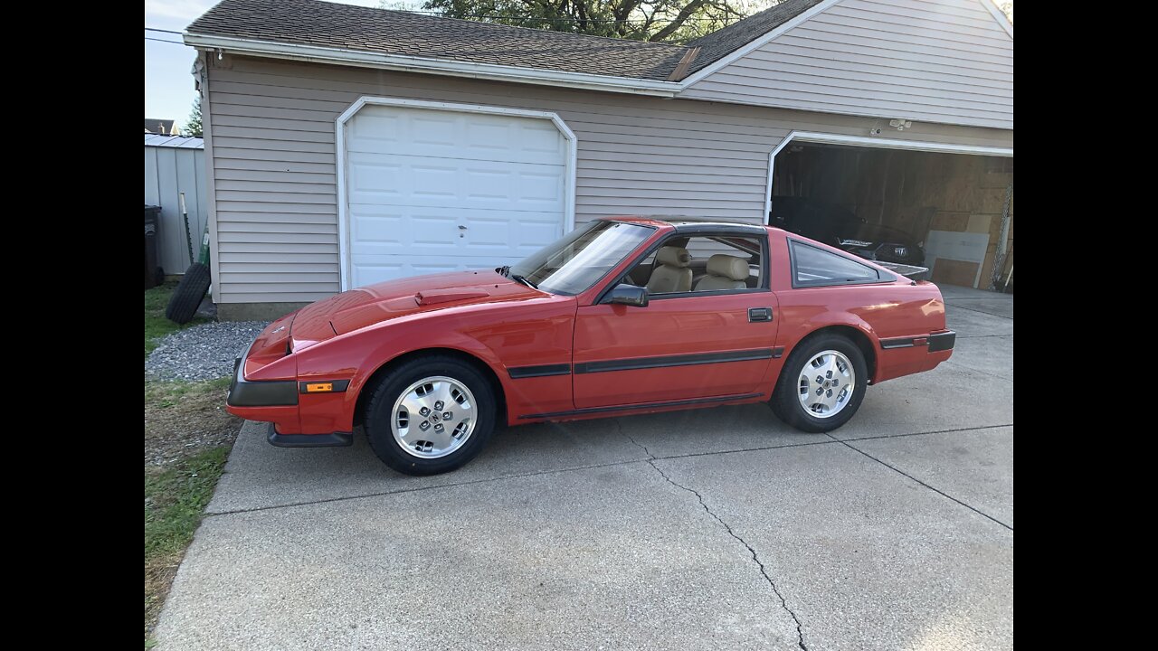 Nissan 300zx tuned up Fall drive