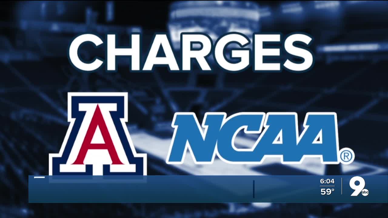 Report: Arizona is charged with five Level 1 violations