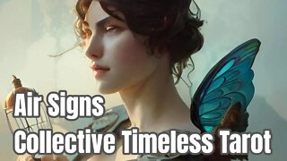Air Signs Timeless Tarot Reading - Thoth 432 Studio