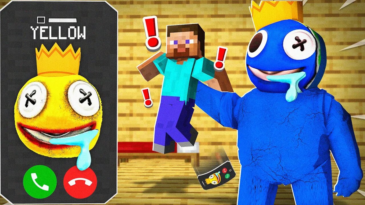 Don’t Call RAINBOW FRIENDS At 3 AM - Minecraft