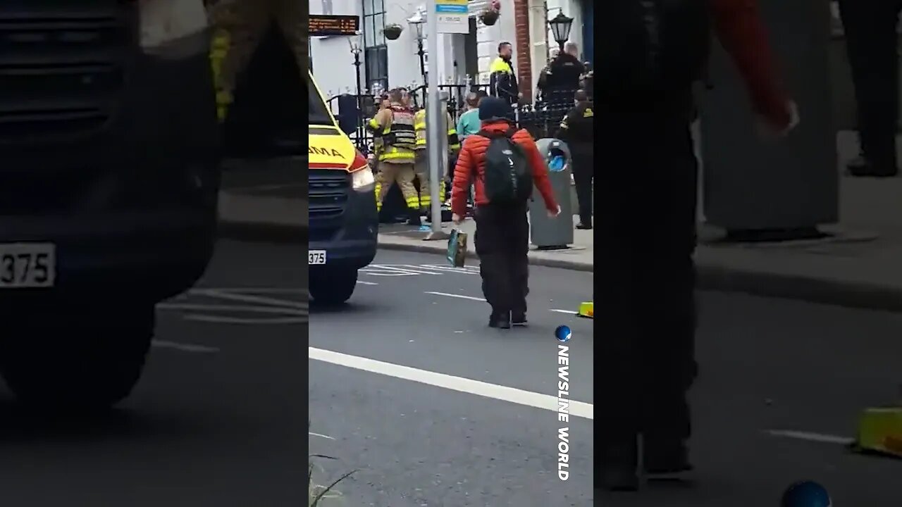 Violent clashes between police, protesters erupt after stabbing of 5 people in Dublin