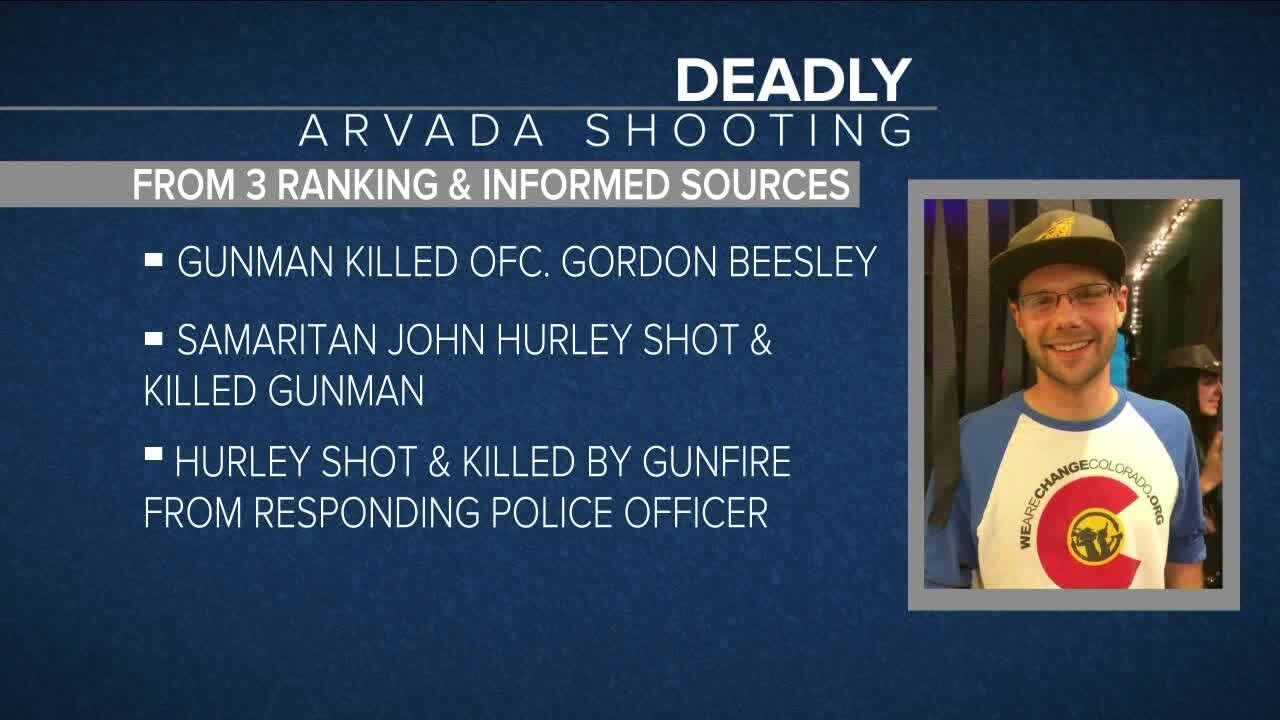 Johnny Hurley who died in Arvada shooting was killed by gunfire from officer, sources say