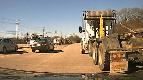 truck driver cuts me off while trying to get onto the highway 2021.03.30 — BETHESDA, MD