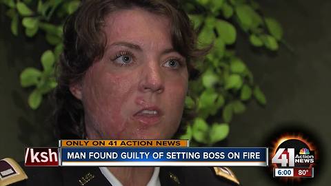 Ft. Leavenworth employee set on fire describes horrifying attack