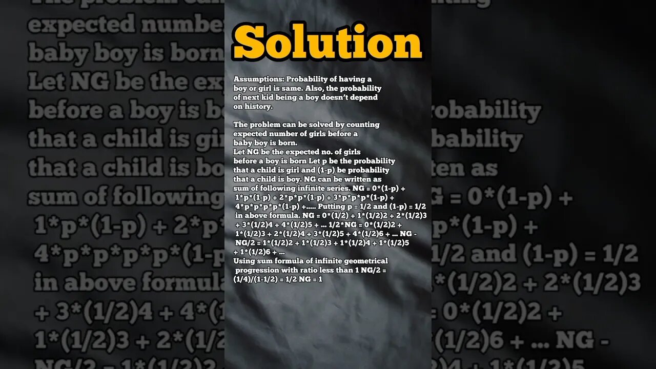 😱 IBM Interview Puzzle and Riddle #shorts
