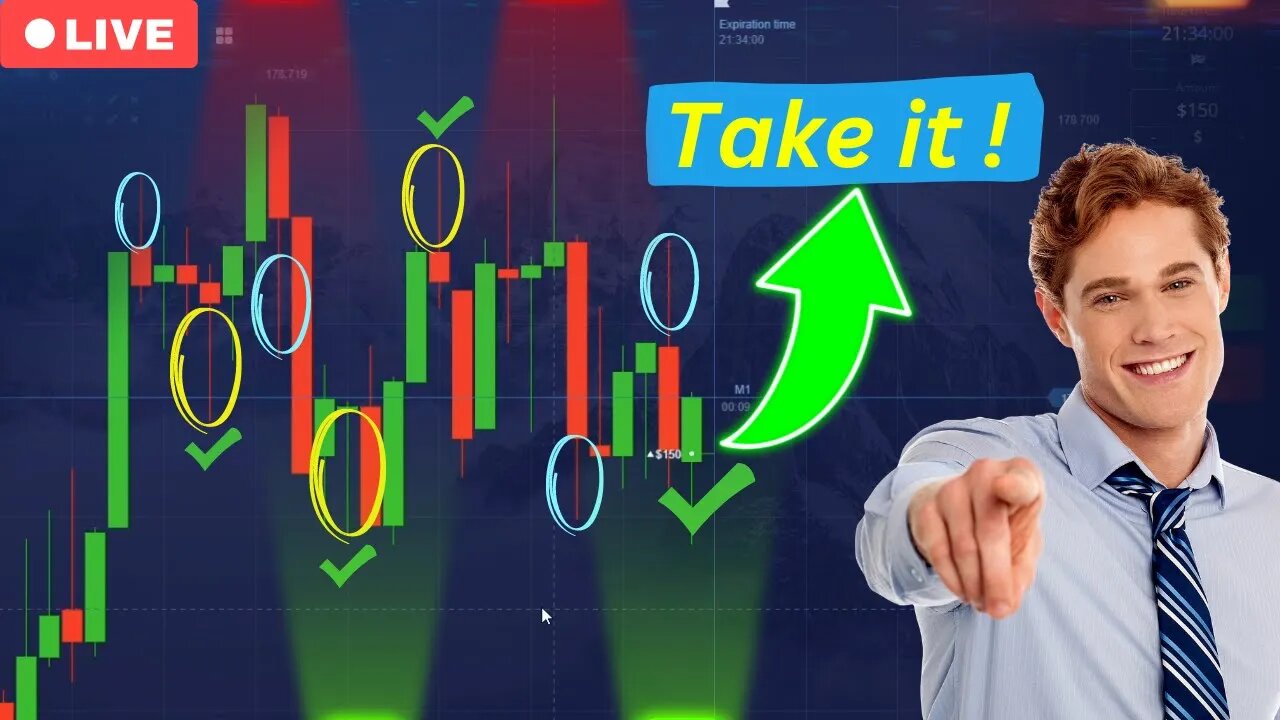 I Took 11 trades Live and made +$651 + Explanation for each - Binary option strategy