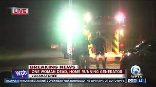 1 woman dead, 3 injured from carbon monoxide poisoning in Loxahatchee