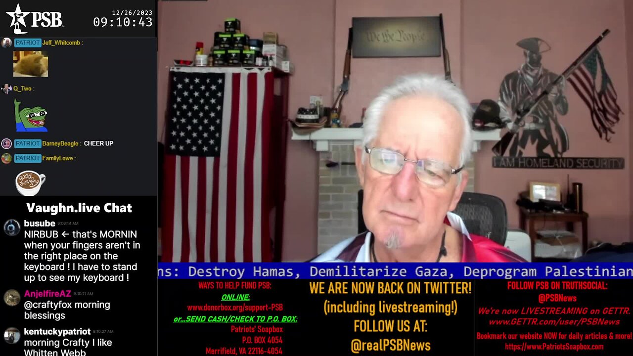 2023-12-26 09:03 EST - Straight Shootin': with Thumper