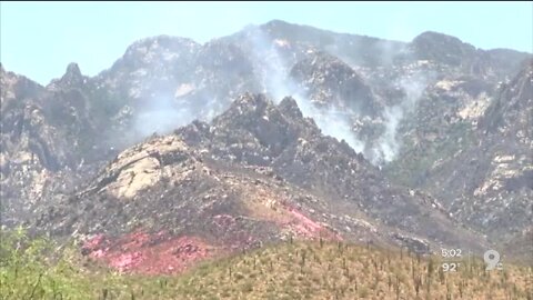 Bighorn Fire now estimated at 2,556 acres, 10% contained