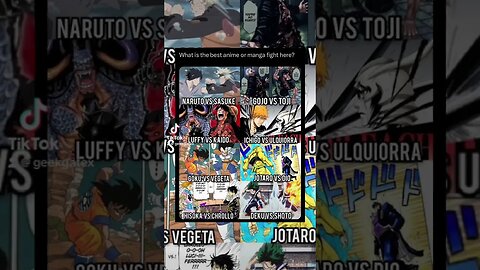 What is the best stand up?🆚 #fypシ #anime #onepiece #naruto #manga #cartoon #capcut