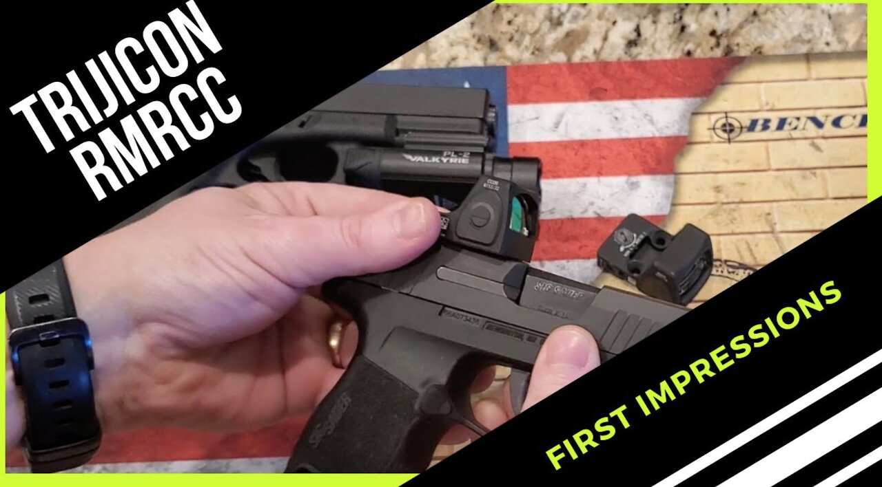 Trijicon RMRcc 3.25 MOA Red Dot Sight | First Impressions