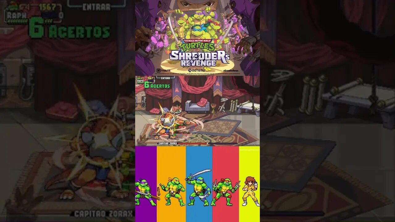 ✅TARTARUGAS NINJAS CORTES #66 - FASE 11