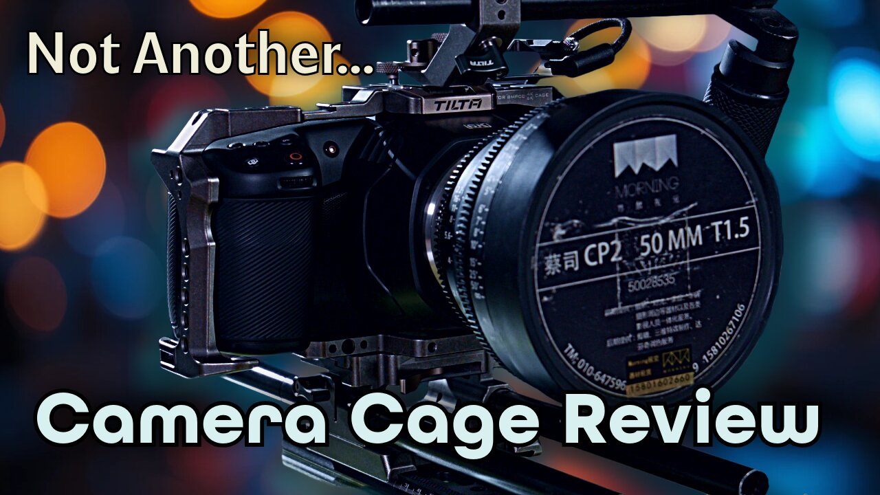 Not another Best Camera Cage & Rig for my #BMPCC6k Video. #blackmagic #bmpcc4k #tilta #smallrig