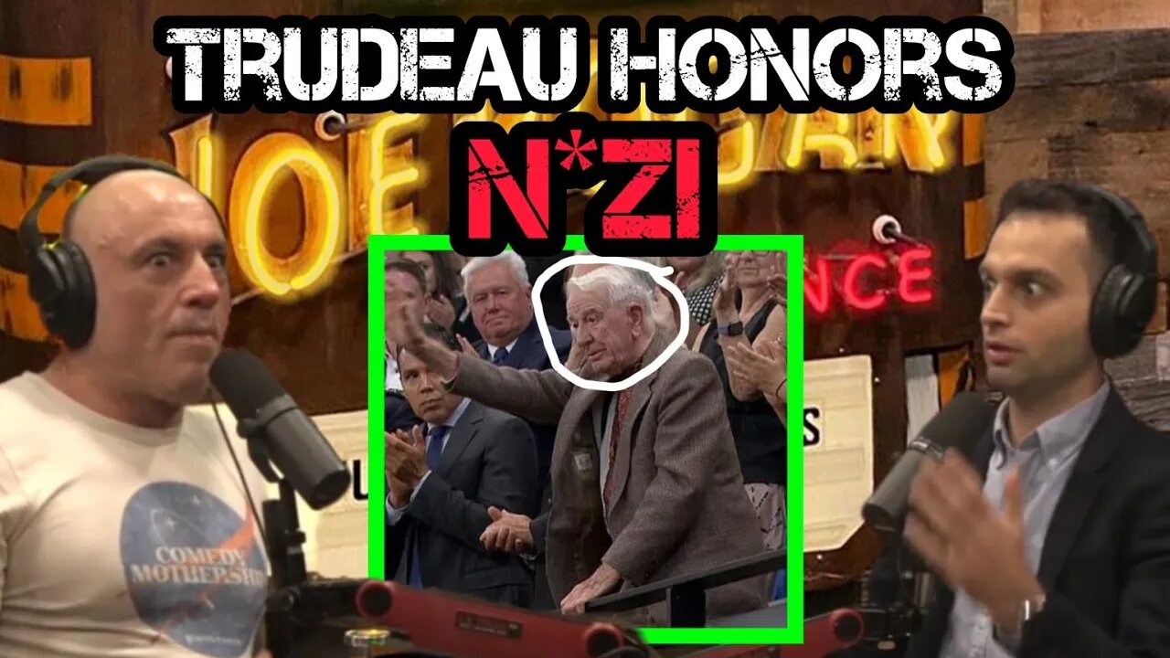 Joe Rogan SHOCKED by Trudeau HONORING a N*zi