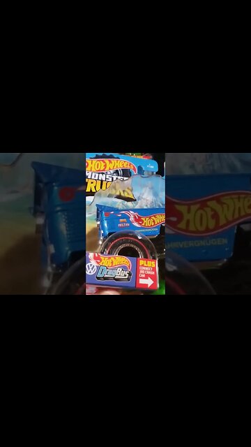 Hot Wheels Monster Truck VW Drag Bus Treasure Hunt #hotwheels #monstertruck #volkswagen #dragbus
