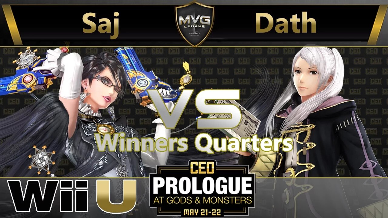 Saj (Bayonetta) vs. Dath (Robin) - Winners Quarters - CEO Prologue