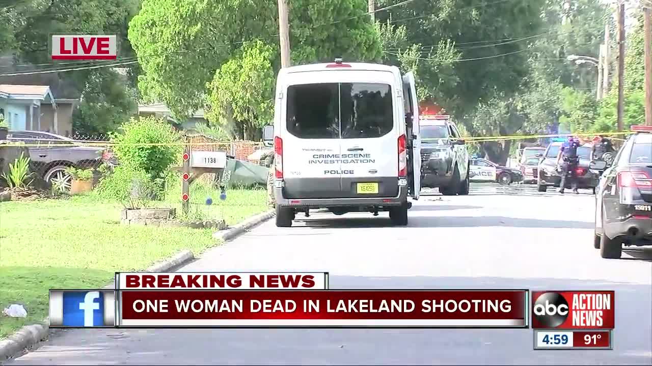 Woman dies, another hospitalized after shooting in Lakeland