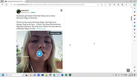 Australian Has A Problem With American Flags