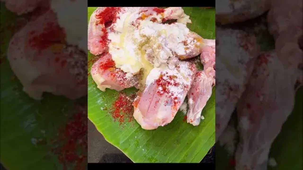 Chicken Leg Fry #shorts #shortsvideo #youtubeshorts #bachelorcooking #chicken #madurairecipes