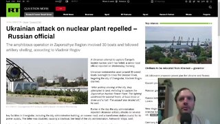 Ukrainian attack on Zaporozhye nuclear plant repelled