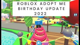 Roblox new birthday update with new pets adopt me