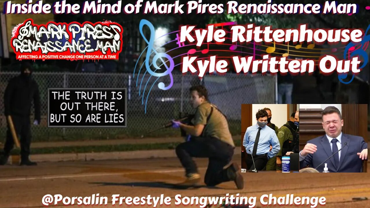 Kyle Rittenhouse Written Out a @Porsalin Freestyle Songwriting Request