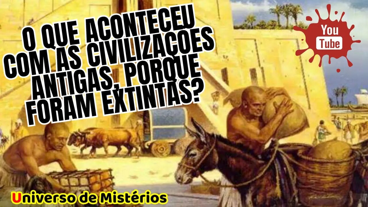 🌍 O que levou a extinção das civilizações antigas, o que aconteceu com esses povos tão avançados 🌍