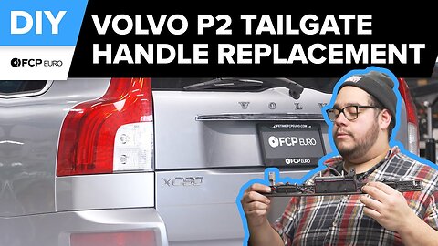 Volvo XC90 Tailgate Handle Replacement DIY (2003-2014 Volvo P2 XC90 T5, 4.4L V8, 3.2 SI6)