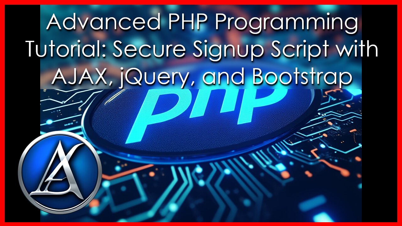 Programming A Sign Up Script In Php Mysql Ajax And Jquery Lesson 2