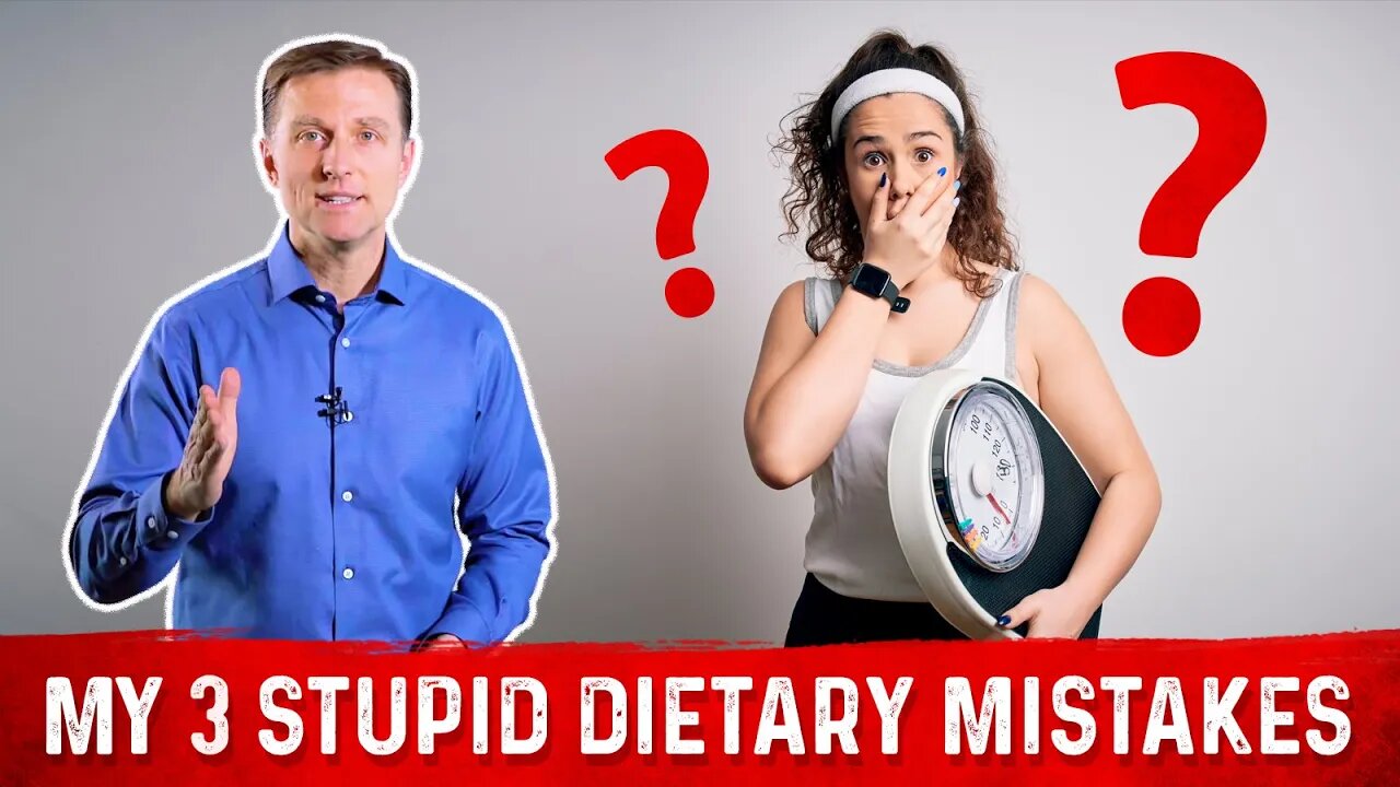 Dr. Berg's 3 Stupid Dietary Mistakes: Skipping Meals, Snacking, Animal Protein