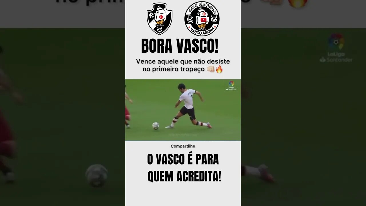 DOMINGO TEMOS OUTRA DECISÃO! BORA PRA CIMA! NOTICIAS DO VASCO #Shorts