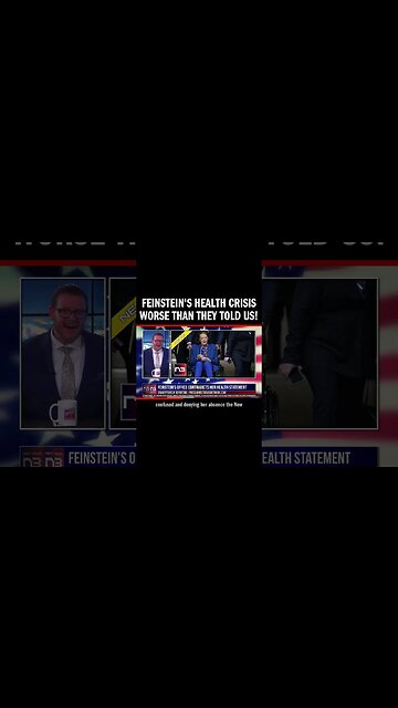 Feinstein's Health Crisis Worse Than They Told Us!