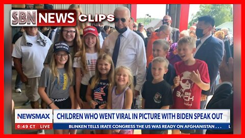 Kids From Viral Biden Photo Join Greg Kelly on Newsmax - 3738