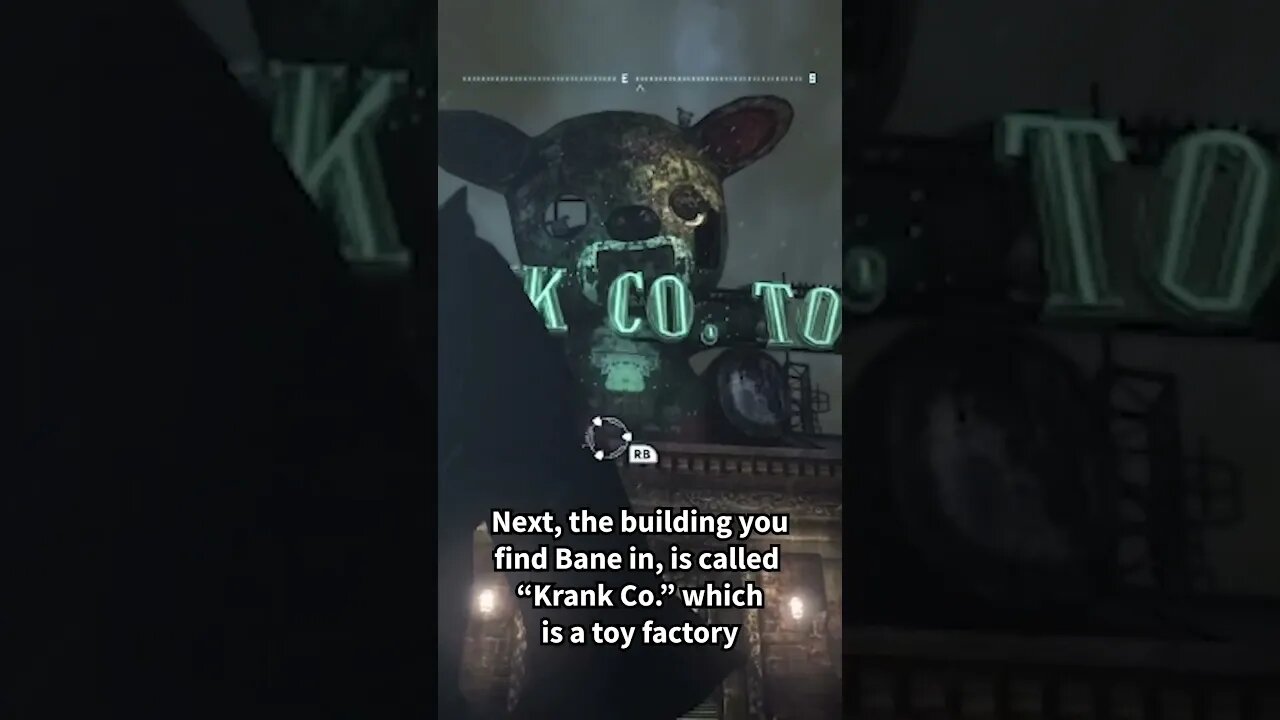 Amazing details in Batman Arkham City