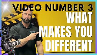 The “What Makes You Different” Video | 5 Videos Every Small Business Needs