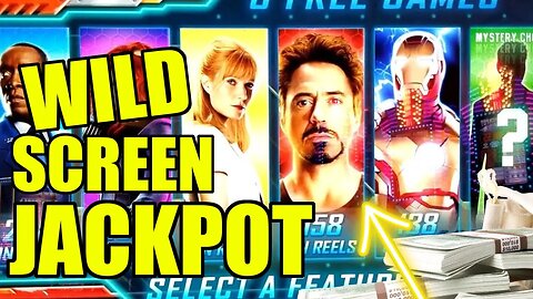 Finally Hit a Jackpot on High Limit Iron Man! 🤖 Free Games Hits 5 of a Kind on Max Bet