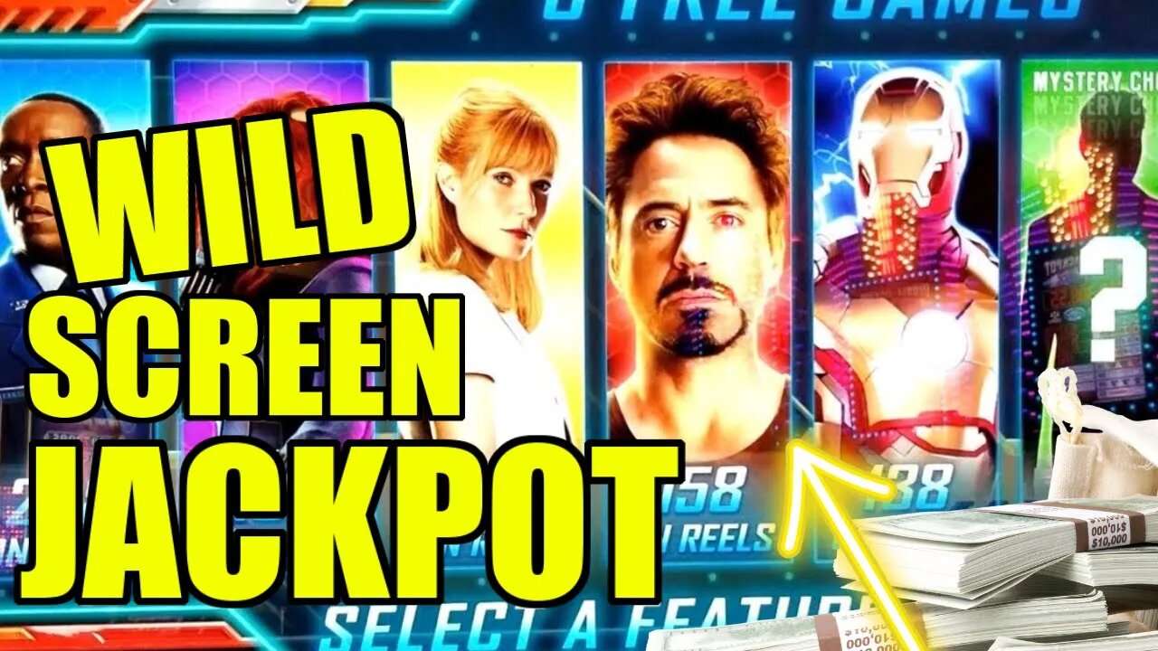 Finally Hit a Jackpot on High Limit Iron Man! 🤖 Free Games Hits 5 of a Kind on Max Bet