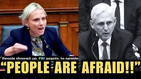 Ukrainian Born Rep. Victoria Spartz UNLOADS On AG Garland For PERSECUTING Americans, Ignoring Bidens