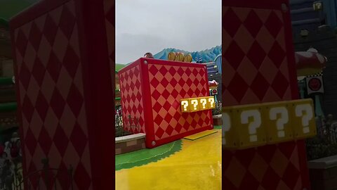 Super Nintendo World In The Rain #shorts