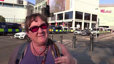 London Lockdown Protest 29th May 2021: Part 14 - Paying a visit to Westfield Shopping Centre