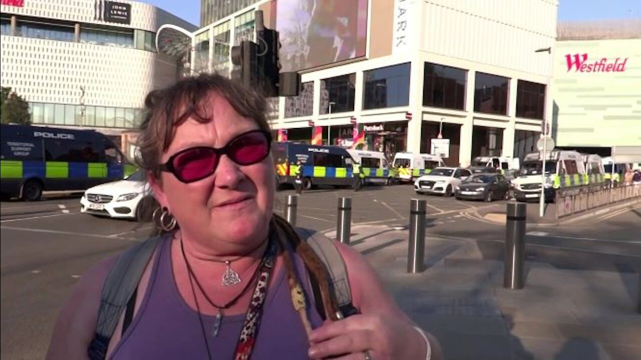 London Lockdown Protest 29th May 2021: Part 14 - Paying a visit to Westfield Shopping Centre