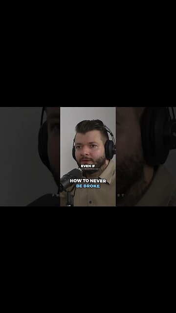 This is HOW you can NEVER be broke again ..