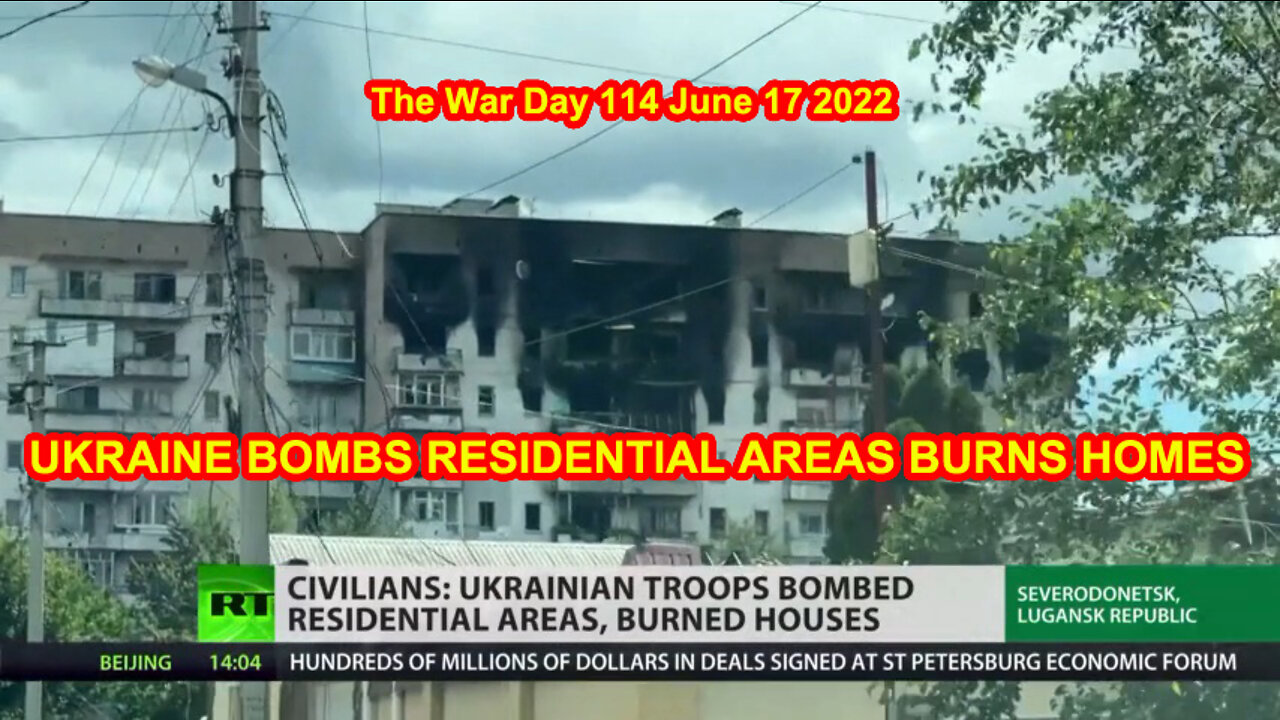 UKRAINE BOMBS RESIDENTIAL AREAS BURNS HOMES