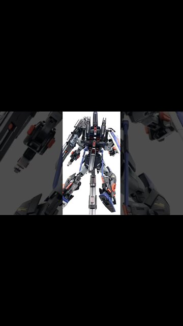 GAT-X1022 Blu Duel Gundam (GAT-X1022 ブルデュエルガンダム 360 spin took some armor off trot a relaxed look