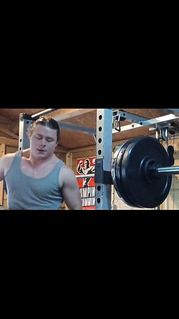 3x3 142.5 Kgs Pin Squat Back-offs. Last Set