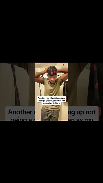 Another day of not being a grown man… TikTok funny jokes comedy reaction