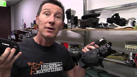 Dave rants about video playback on video cameras
